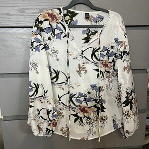 White Long Sleeve Blouse